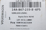 VW ID.7 2024-on interior a-pillar trims (left & right) 14A867233B/234B