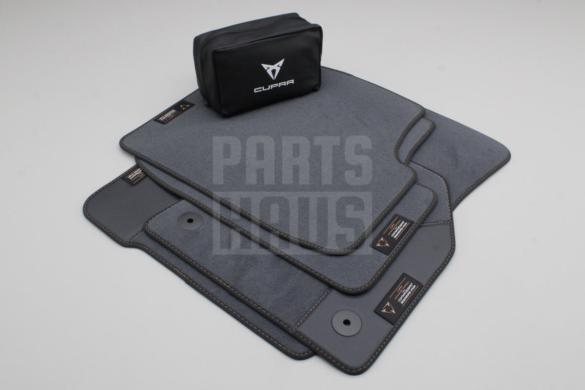 CUPRA Leon 20-on Formentor 21-on RHD textile floor mats set 5FH093990J