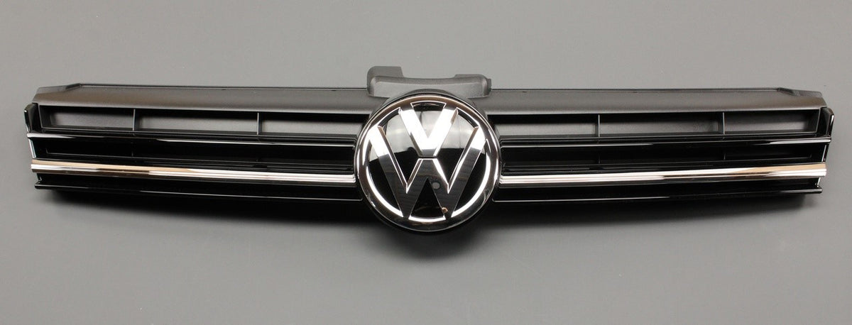 VW Golf MK7.5 2017-2020 front radiator grille 5G0853651CD ZLL, view 1