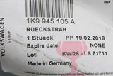VW Golf Estate MK5-6 07-13 rear bumper reflector lens (left) 1K9945105A