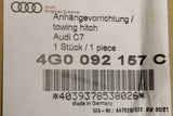 Audi A6 S6 RS6 C7 A7 2013-2018 deployable tow bar hitch 4G0092157C