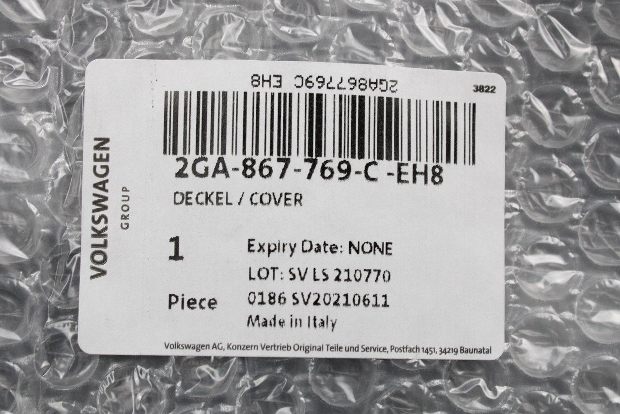VW T-Roc 2018-on luggage parcel shelf cover 2GA867769C EH8