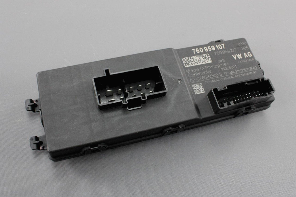 VW Touareg 2018-on electric tailgate bootlid control unit 760959107