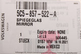 VW Beetle 2012-19 Beetle Cabriolet wing mirror glass (right) 5C5857522A