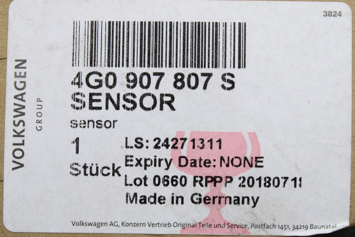 Audi A6 2013-2018 A7 2015-2018 front NOx sensor (3.0 TDI) 4G0907807S