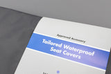VW Caddy 2016-2020 front waterproof seat covers set (grey) ZGB2K2062002