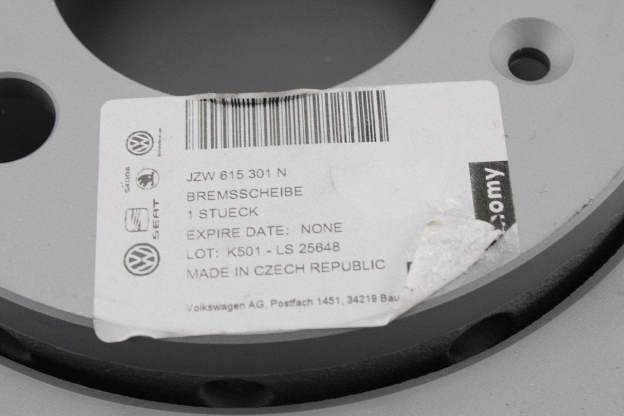 VW Golf MK4 Bora Polo SEAT Leon front brake discs 256x22mm JZW615301N