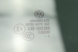 VW Polo AW 2018-on door window glass (front left) 2GS845201