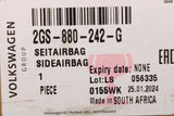VW Polo AW 2018-on front seat side airbag (right) 2GS880242G