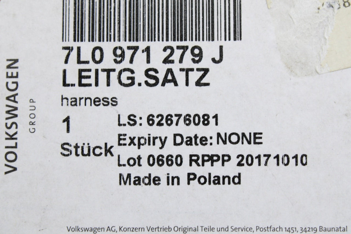 VW Touareg 2003-2010 Audi Q7 2007-2015 ABS wiring harness 7L0971279J
