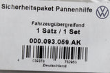 VW Volkswagen emergency breakdown safety kit 000093059AK