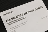 Skoda Kodiaq 2024-on transmission tunnel rubber floor mat 57H061580