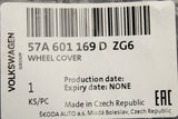Skoda Karoq 2018-on 19" alloy wheel trim 57A601169D ZG6
