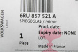 VW Up! Skoda Citigo SEAT Mii wing mirror glass (left) 6RU857521A