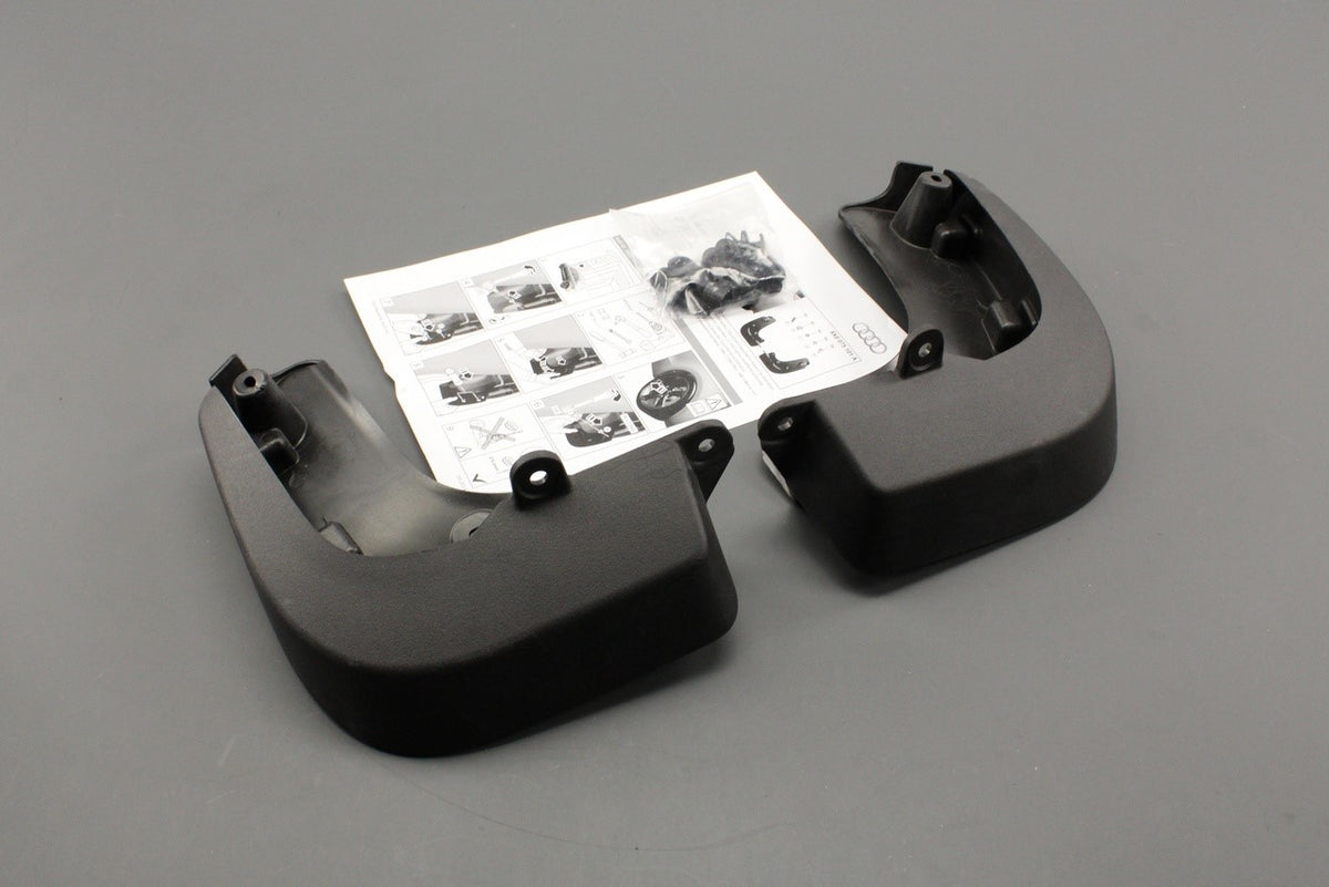 Audi A1 2015-2018 accessory mud flaps (rear) 8X0075101A, view 1