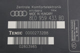 Audi A4 S4 2001-2005 convenience system control module 8E0959433BD