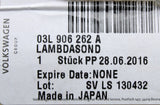 VW Golf Caddy Audi A3 SEAT Skoda 1.6 TDI lambda sensor 03L906262A