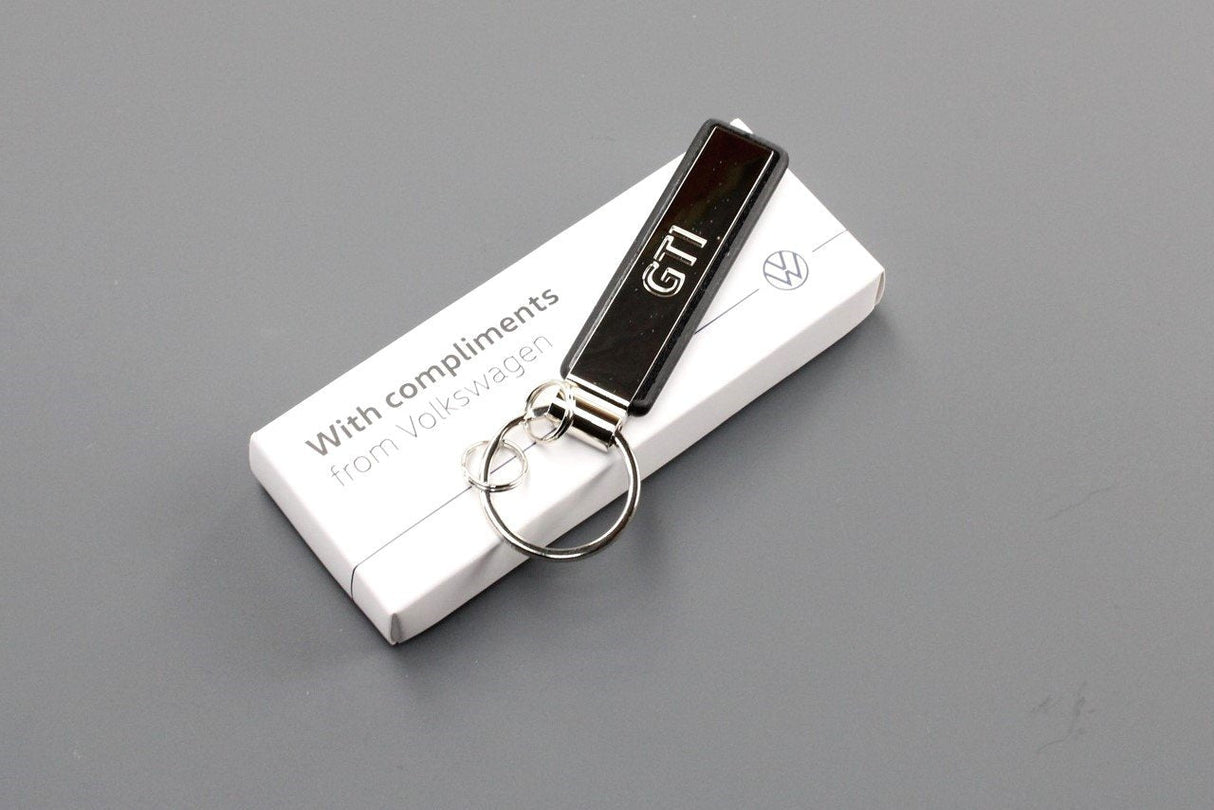 VW Volkswagen GTI metal key ring 000087010F YPN