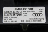 Audi Q7 2016-on rear climate control and display unit 4M0919158D SWI