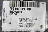 VW Touareg 2018-on alloy wheel centre cap (x1) 760601149 XQI