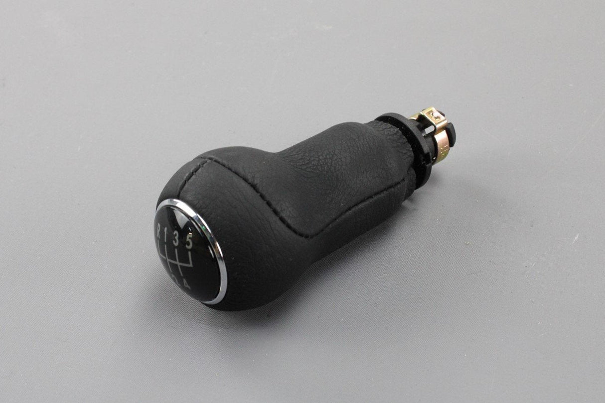 VW Golf MK4 Bora 5-speed gearshift knob (black leather) 1J0711141M E74