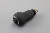 VW Golf MK4 Bora 5-speed gearshift knob (black leather) 1J0711141M E74