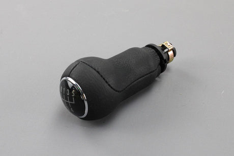VW Golf MK4 Bora 5-speed gearshift knob (black leather) 1J0711141M E74