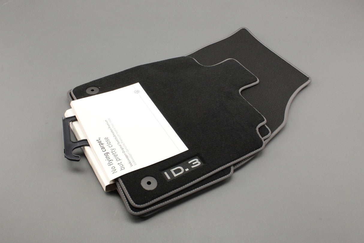 VW ID.3 2020-on premium textile floor mat set (x4) 10C061270 WGK