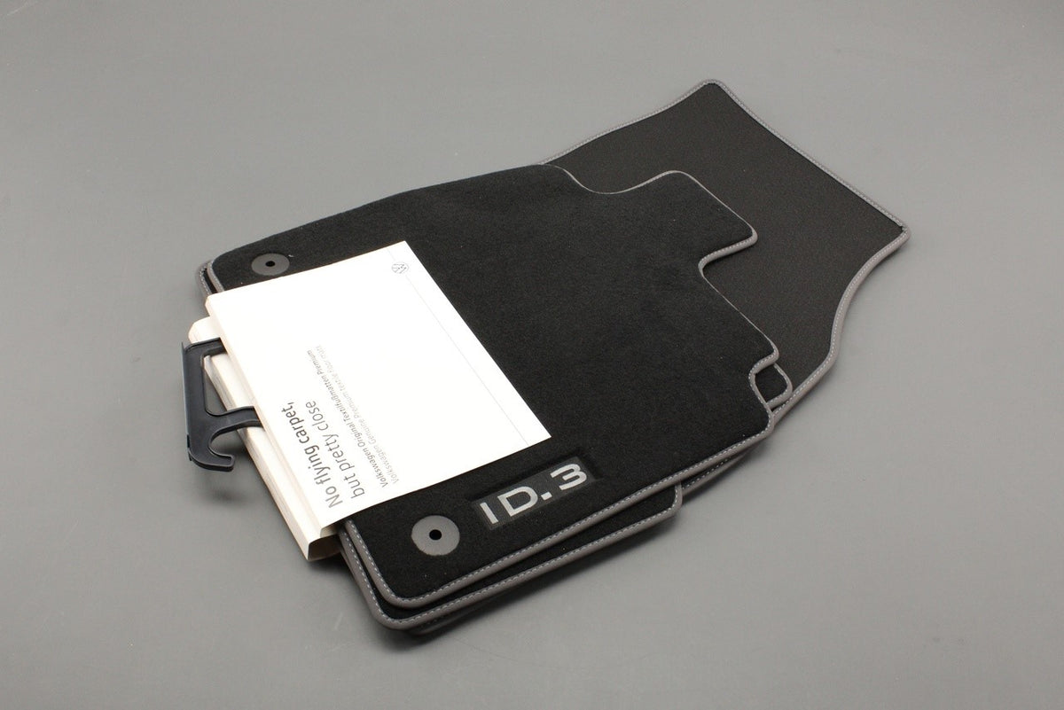 VW ID.3 2020-on premium textile floor mat set (x4) 10C061270 WGK, view 1