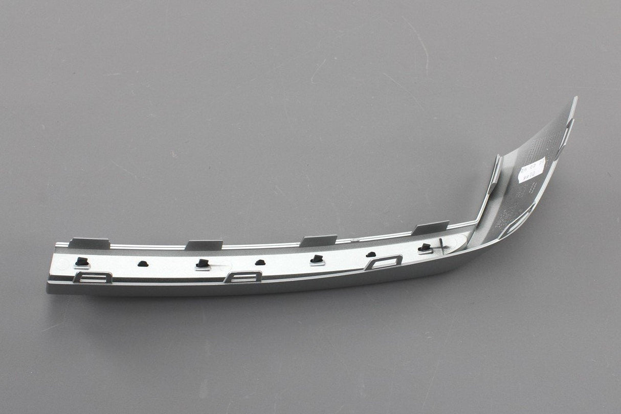 Audi SQ2 2017-21 lower rear bumper trim silver (right) 81A853842A TB2