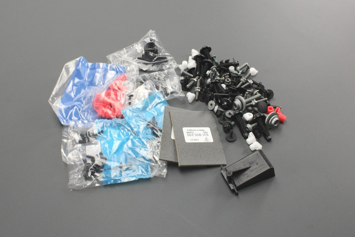 Audi e-Tron GT 2021-on bumper fixings set (front) 4J1098623, view 1