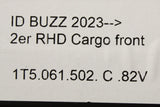 VW ID.Buzz Cargo 2023-on RHD all weather floor mats 1T5061502C 82V