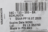 VW Polo AW Skoda SEAT 1.0 TSI vacuum pipe with AKF valve 04C133366BA