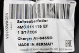 VW Touareg 2018-on suspension coil spring (rear) 4M0511115EF