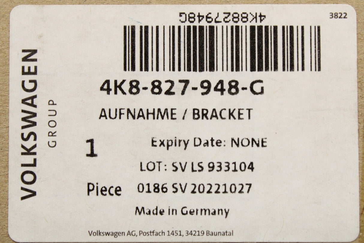 Audi A7 S7 RS7 e-tron GT 2019-on spoiler lift drive unit 4K8827948G