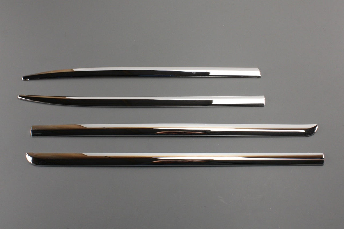 Toyota Yaris 5 door side sill trims (chrome) PZ415-B2491-ZB, view 1