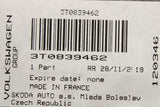 Skoda Superb 2008-2015 window regulator (rear right) 3T0839462