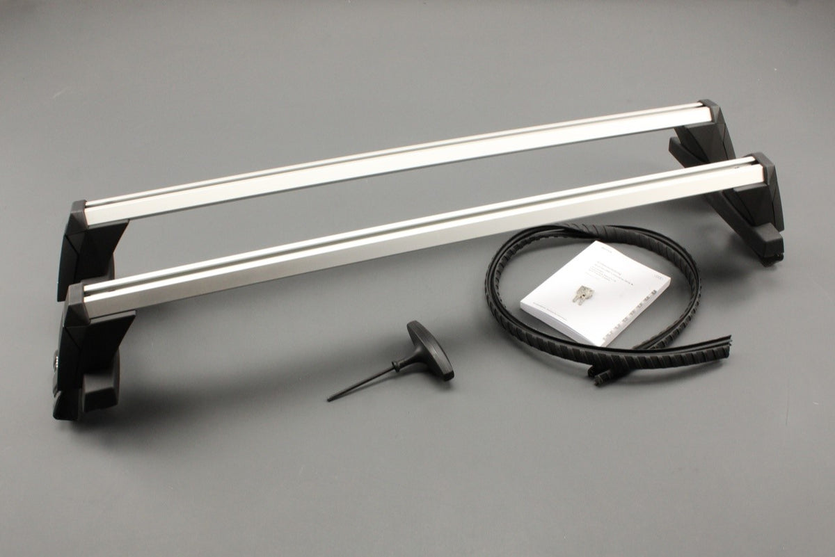 Audi A4 S4 Saloon B9 2016-on accessory roof bars set 8W5071126, view 1