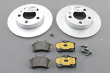 VW Polo 6R 6C Ibiza Fabia Roomster rear discs & pads set JZW698601AH
