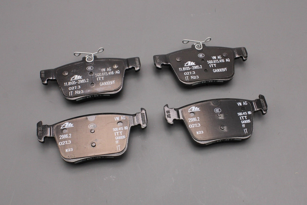 VW Jetta 2020-on Audi TT 2015-2024 brake pads (rear) 5Q0698451AG