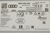 Audi A4 S4 Avant 2016-on central computer control unit 8W2035043