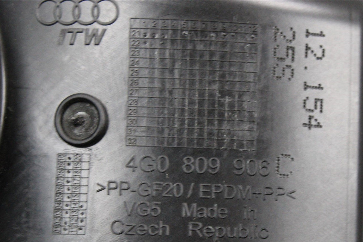 Audi A6 S6 (C7) 2011-2018 fuel filler flap housing 4G0809906C