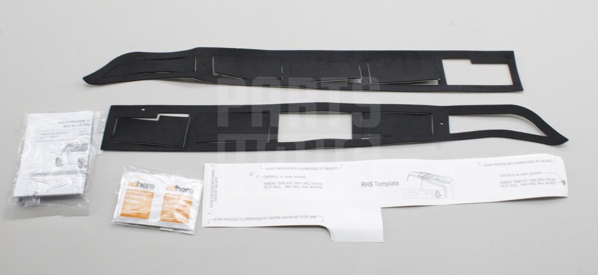 VW Transporter T5 T5.1 wing door spoiler (candy white) ZGB7H0071641BW