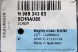VW Beetle Touareg Audi Q3 Q7 SEAT Leon seat belt top bolt N98924303
