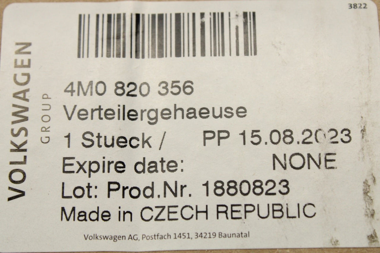 VW Touareg Audi A4 A6 Q5 Q7 RS6 RSQ8 air distribution housing 4M0820356