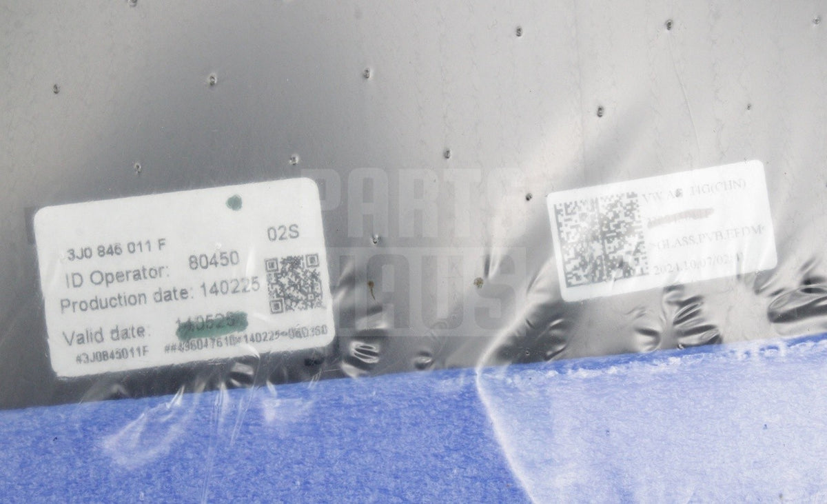 VW Passat B9 Skoda Superb 24-on windscreen glass (estate) 3J0845011F NVB