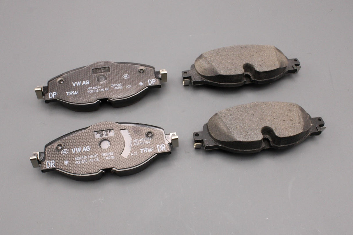 VW Caddy 16-20 T-Roc Up Skoda Karoq brake pads (front) 2K5698151E