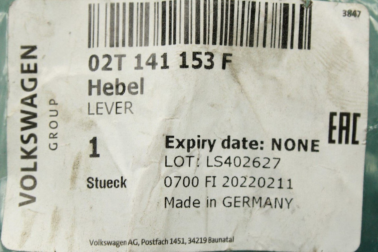 VW Golf Polo Audi A3 Skoda SEAT Leon clutch release bearing 02T141153F