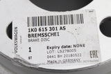 VW Golf MK5 6 Caddy Audi A3 Yeti Leon front brake discs x2 1K0615301AS