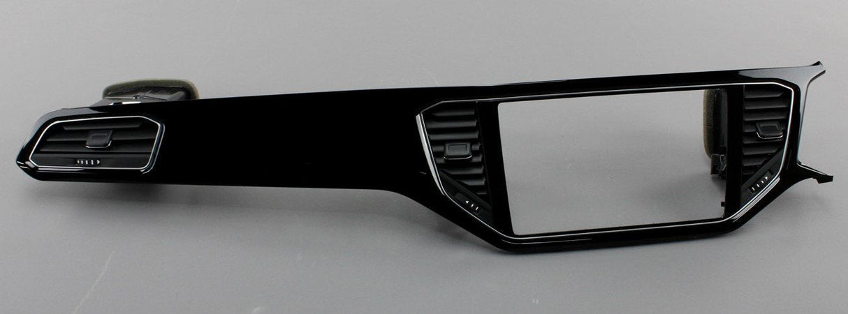 VW T-Roc R 2018-on passenger dashboard air vents trim (RHD) 2GB858415C N0R